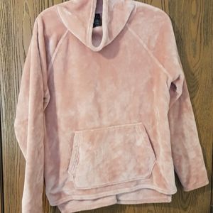 Champion pink fluffy hoodie